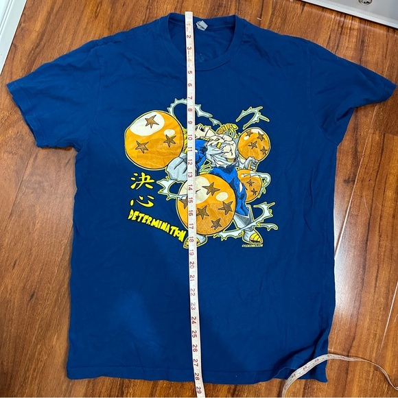 Dragonball Vegeta Determination Shirt Size Large - Picture 7 of 8